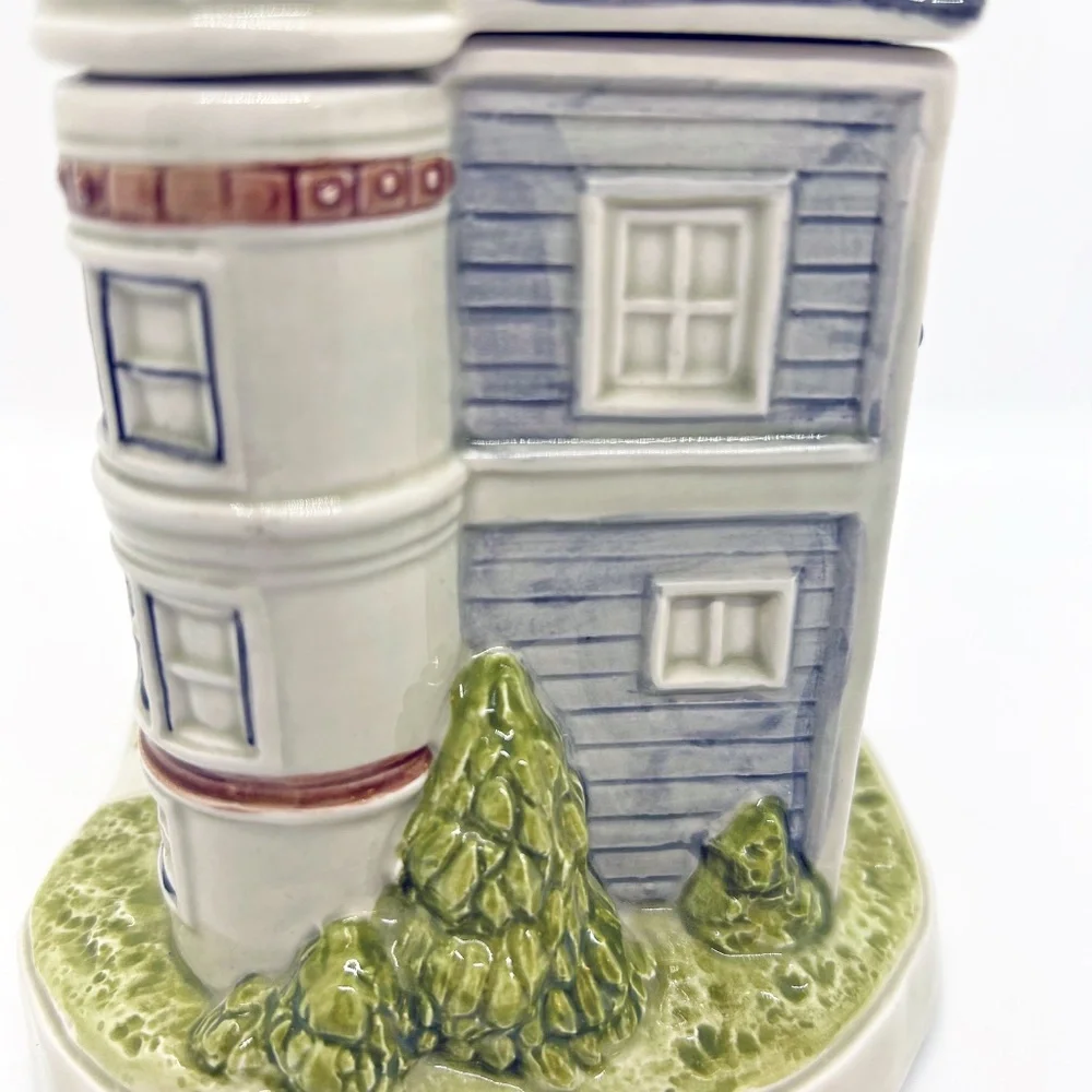 Otagiri Ceramic Victorian House Musical Coin Bank - Picture 7 of 8